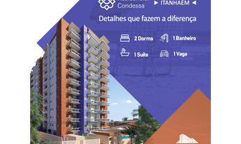 Imagem 4: LANÇAMENTO - Apartamento Novo Centro de Itanhaém-SP, a partir de R$ 315.000,00