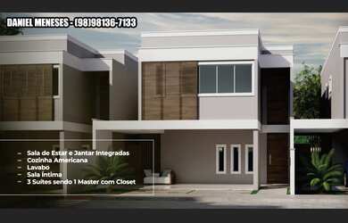 Imagem 2: Condomínio Prime Cohama | 22 casas duplex | 140m² | 3 suítes