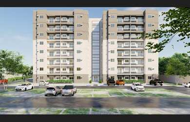 Imagem 2: Lançamento // Fit One Residence // Apto de 2 Quartos // Torre com Elevador // No Turu