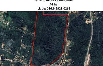 Imagem 6: Terreno 44 h entre BR 343 e Rodoanel
