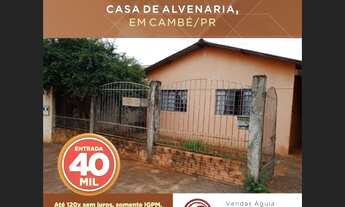Imagem: Casa de alvenaria a venda Cambé Paraná