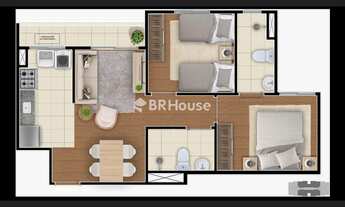 Imagem 4: Apto de 2 qtos - Centro Urbano