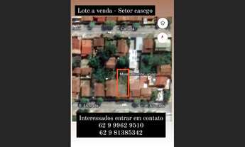 Imagem: Vende-se lote no setor casego - Uruaçu