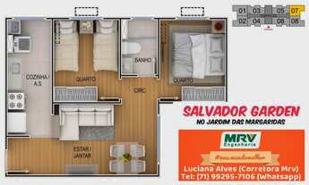 Imagem: Mrv Salvador Garden. Informações (71)99295-7106(WhatsApp