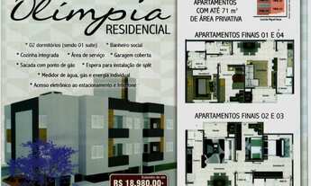 Imagem: Olimpia Milanese Criciúma apartamento a