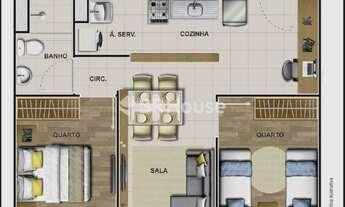 Imagem 5: Aptos - Programa Casa Verde Amarela - Recanto das Emas