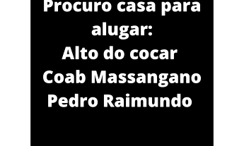 Imagem: Procuro casa para alugar
