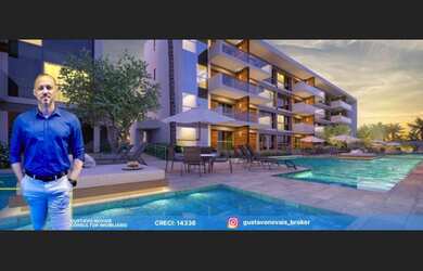 Imagem 2: Últimas unidades a beira mar de Serrambi, 1qt c/ varanda e 100% nascente, Não perca