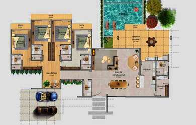 Imagem 4: Alto MangaLarga - Itaipava-Petrópolis/RJ - Casas de 04 quartos