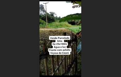 Imagem 2: Terreno em Viçosa do Ceará, 29x100m