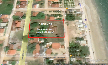 Imagem: PITIMBU-PB  ÁREA BEIRA MAR COM 3.696,00M²