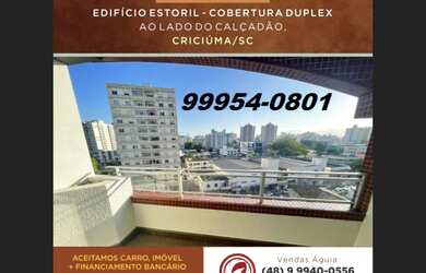 Imagem 7: Cobertura a venda no Centro de Criciúma Estoril