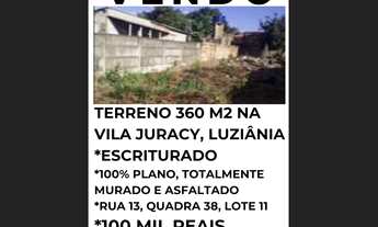 Imagem: VENDO LOTE NA VILA JURACY EM LUZIÂNIA