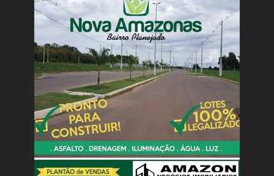 Imagem 2: Lot. Nova Amazonas: Lotes partir de 200M², Rodovia Carlos Braga, Pronto Para Construir!