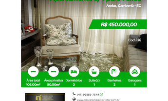 Imagem: Lindo apartamento a venda no Bairro Areias