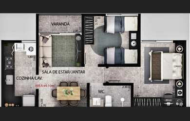 Imagem 2: Vende-se apartamento no Jardim Bellagio I