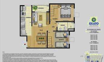 Imagem 7: 2 Qrts com vaga de garagem -Taquara Exato na Rio Grande