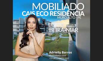 Imagem: Flat com mobília completa à beira-mar
