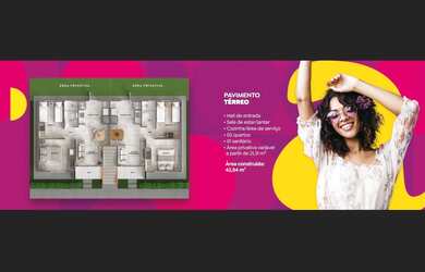 Imagem 6: Vendo Apartamentos de 2/4 - A partir de R$ 161.990 - Subsidiário de até 55 mil