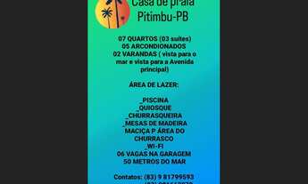 Imagem 6: Casa de Praia em Pitimbu-PB