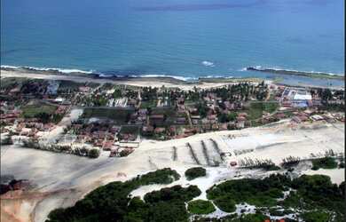 Imagem 5: Terreno em Praia de Barreta, à beira mar, plano, lado da sombra. 1500m²