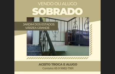 Imagem 4: Alugo ou Vendo Sobrado Jardim dos Estados