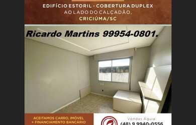 Imagem 2: Estoril cobertura a venda no Centro de Criciúma