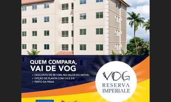 Imagem 1: VOG RESERVA IMPERIALE -APARTAMENTO NOVO 1 E 2 QUARTOS EM LAURO DE FREITAS/ABRANTES