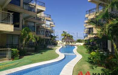 Imagem 2: Excelente Apartamento em Búzios Paradise, 2 quartos, wc social, Mobiliado. 88m²