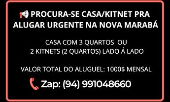 Imagem: ALUGUEL - NOVA MARABÁ