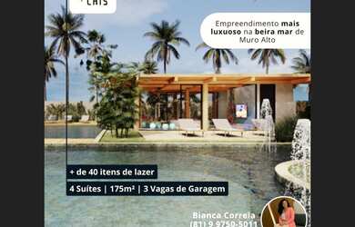 Imagem 2: Rooftop no resort mais luxuoso de Muro Alto | Apartamento com 79m