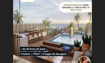 Imagem 4: Rooftop no resort mais luxuoso de Muro Alto | Apartamento com 79m