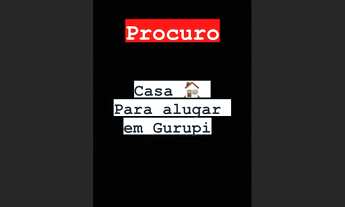 Imagem: Procuro Casa para Alugar em Gurupi