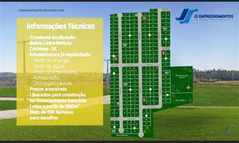 Imagem 4: Loteamento Jardim Primavera bairro Linha Batista Criciúma