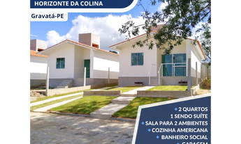 Imagem 1: Casa à venda na planta em Gravatá-PE