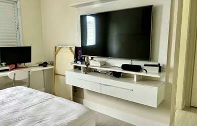 Imagem 4: Quartos com suítes mobiliadas e individuais para homens e mulheres em Santos