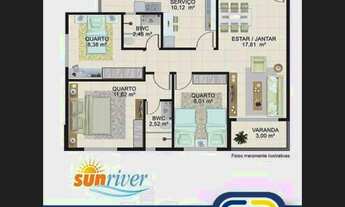 Imagem 4: Sun River 75m² 3/4 C/ Suíte , Ribeira - Natal -RN