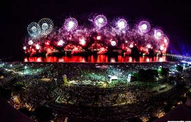 Imagem 3: FRENTE MAR, VISTA DESLUMBRANTE DE TODO O ANEL DA PRAIA DE COPACABANA