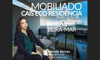 Imagem: Flat mobiliado à beira-mar de Muro Alto