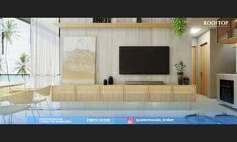 Imagem 7: 2qts e varanda gourmet a beira mar das piscinas de Muro Alto. Financiamento congelado