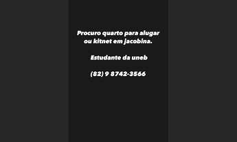 Imagem: Procuro quarto para alugar