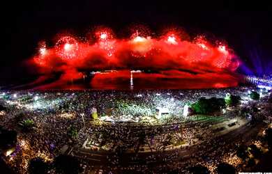 Imagem 2: FRENTE MAR, VISTA DESLUMBRANTE DE TODO O ANEL DA PRAIA DE COPACABANA