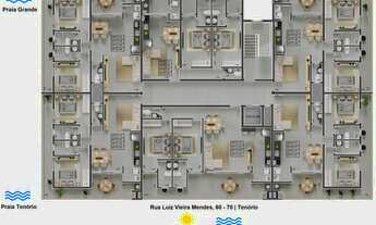 Imagem 6: REVENDA ALPHA PRIME – TENÓRIO * 400m da Praia Grande e 600m da praia do Tenório Localiza