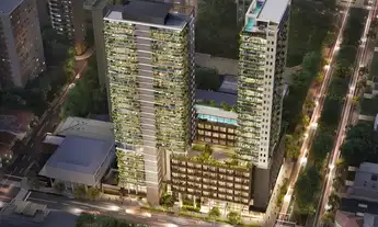 Imagem 2: A arquitetura é protagonista no projeto de interiores do Moma Moema, através de uma seleçã