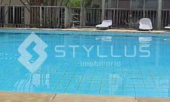 Imagem 2: Em prédio com ampla área de lazer, piscina grande, salão de festas, playground, churrasque