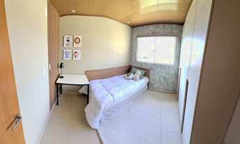 Imagem 3: Casa com 2 quartos, sala, cozinha, 1 banheiro social, área de serviço, solta em um dos lad