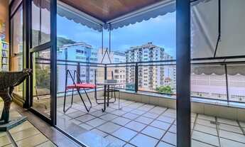 Imagem 3: Edifício Condado das Palmeiras Apartamento de 137 m² ampla sala; varanda; cozinha com armá