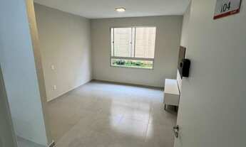 Imagem: O apartamento localizado no 1° andar (térreo)