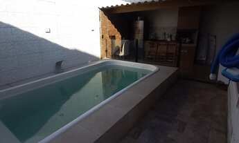 Imagem 3: Casa com 3 dormitórios sendo 1 suíte com piscina, em Campo Grande. &#128992; VENDO