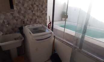 Imagem 7: Casa com 3 dormitórios sendo 1 suíte com piscina, em Campo Grande. &#128992; VENDO